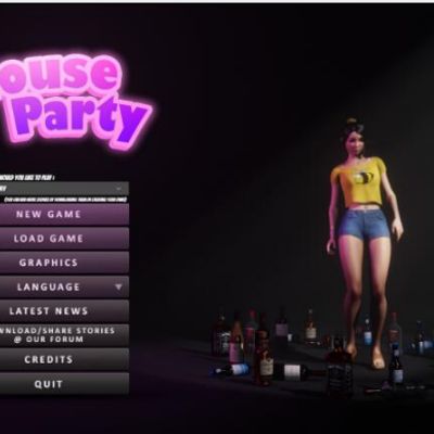 #【欧美3D游戏汉化】居家派对~House Party v0.16.4