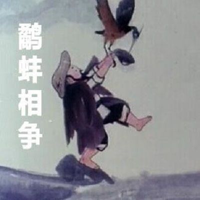 鹬蚌相争